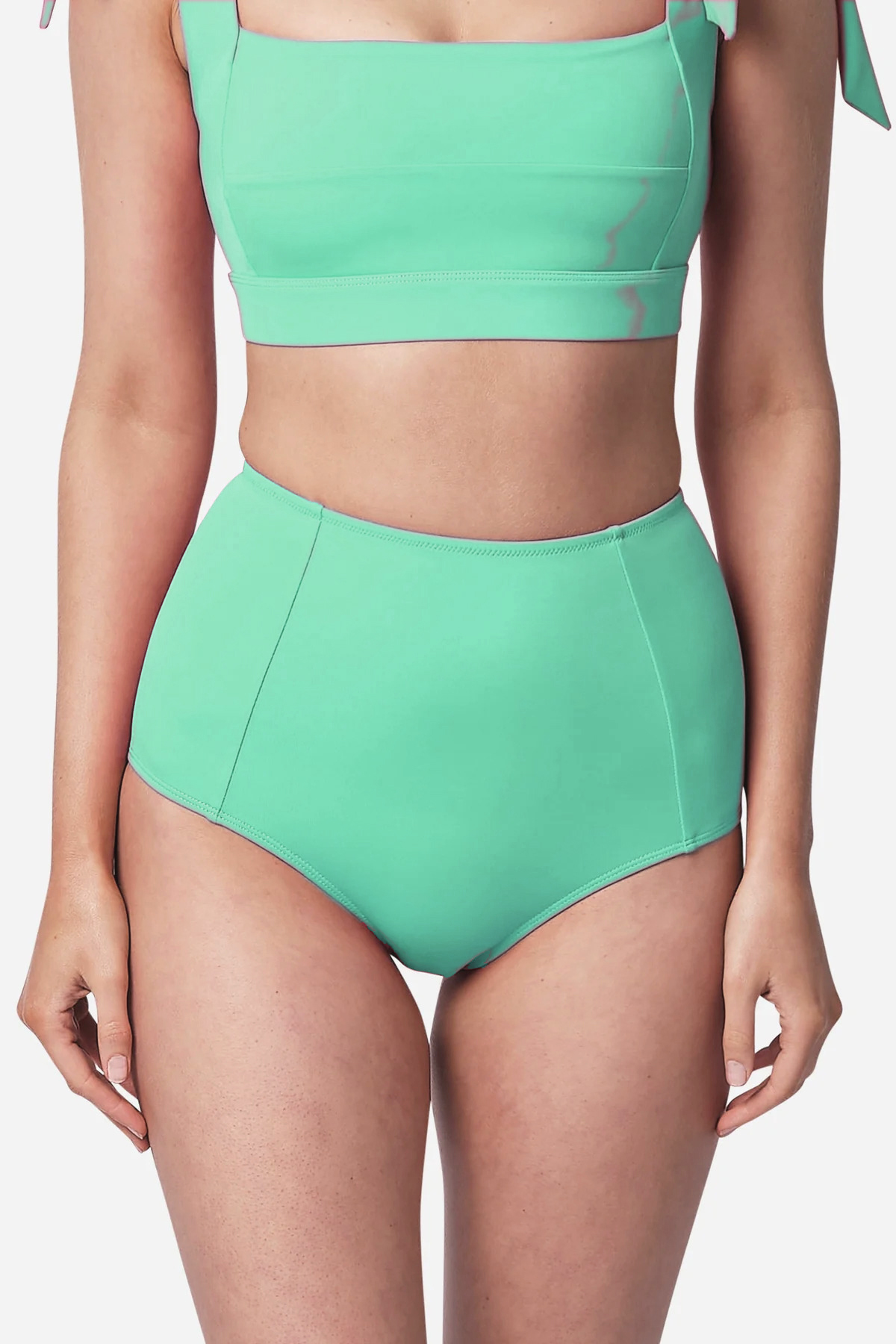 Brncy Yeşil Toparlayıcı Yüksek Bel Bikini Altı