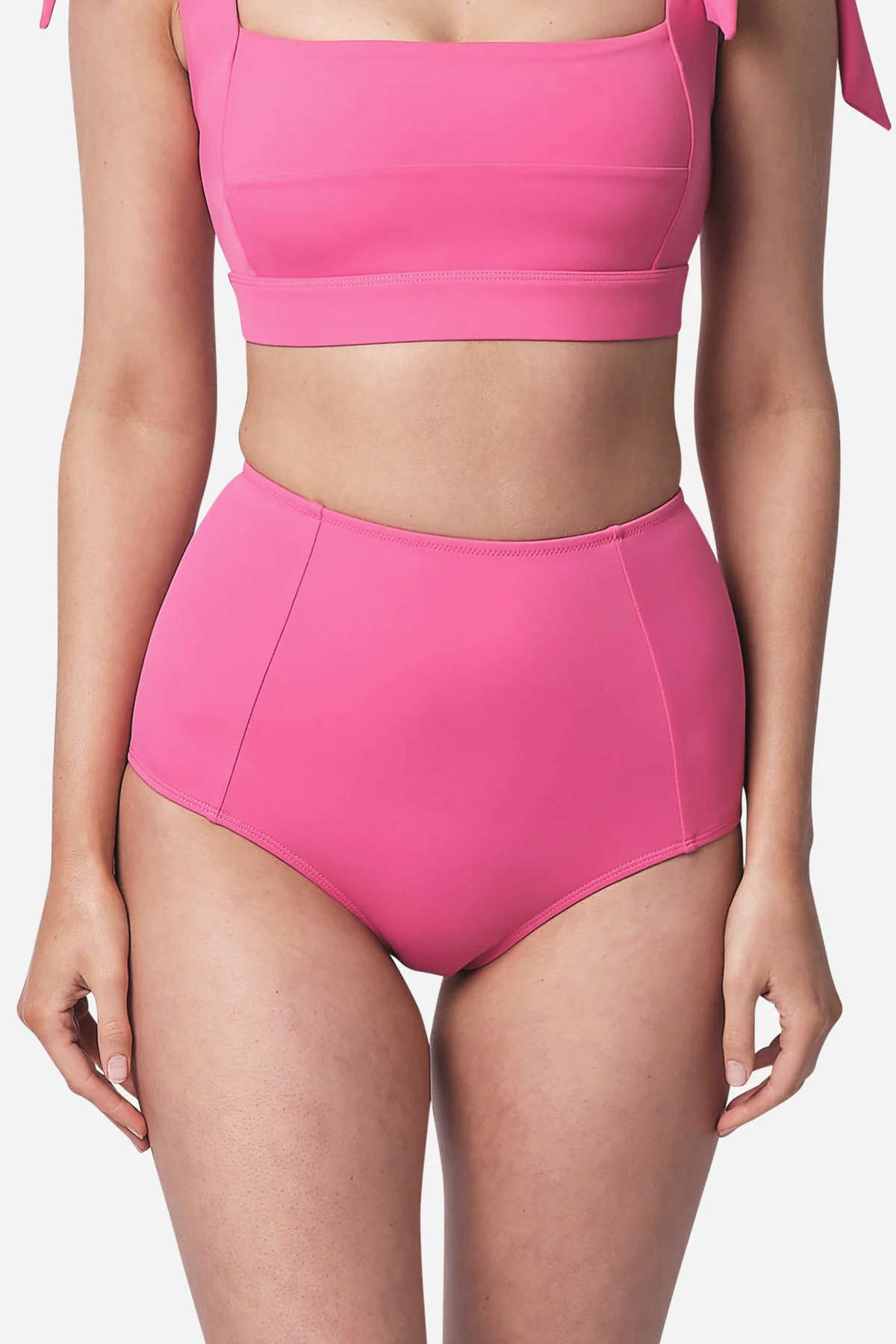 Brncy Pembe Toparlayıcı Yüksek Bel Bikini Altı