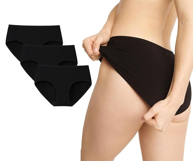 Brncy %100 Pamuk Likralı Kadın Slip Külot 3'Lü Paket